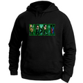 Felpa con Cappuccio Unisex Large linea matrix C