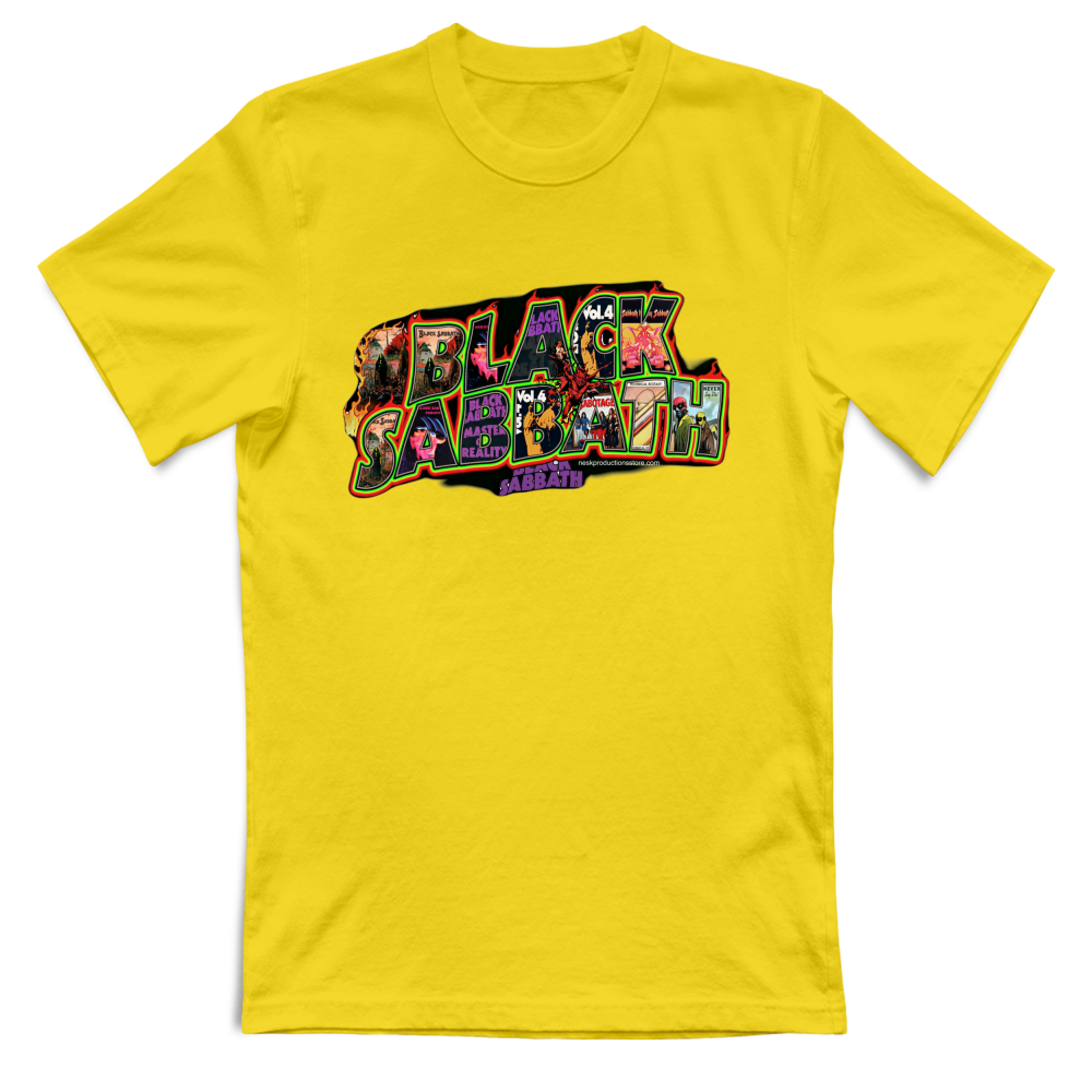 T-Shirt Bambino linea Black Sabbath A