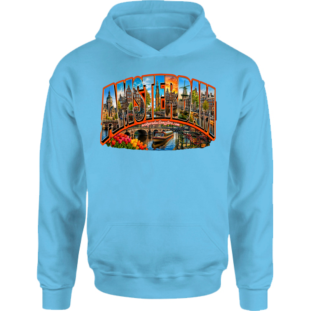 Felpa Bambino con Cappuccio linea amsterdam
