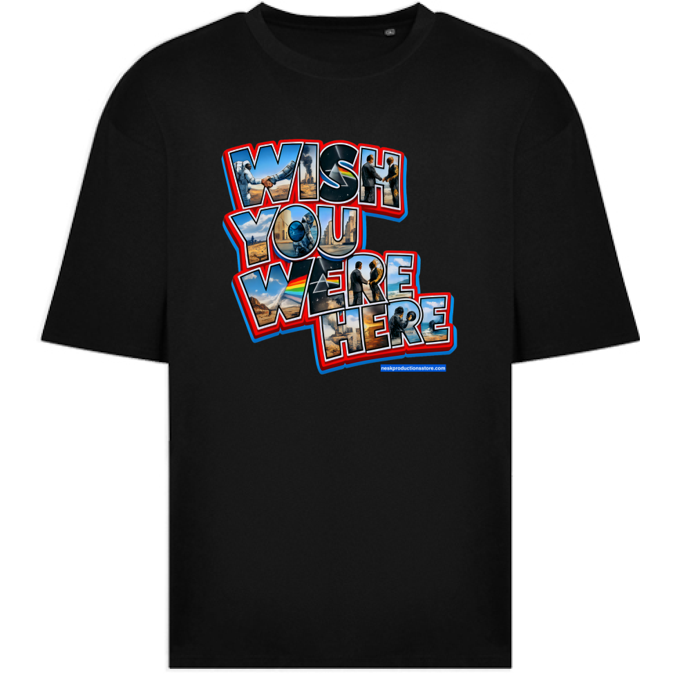 T-Shirt Oversize linea wish you were here A