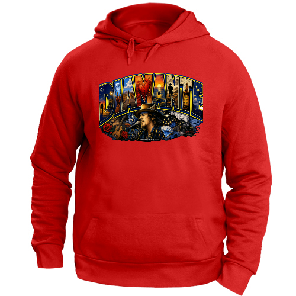 Felpa con Cappuccio Unisex Large linea Diamante Zucchero