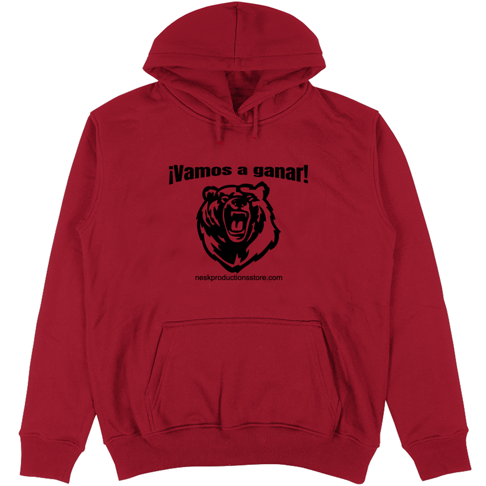 Felpa Unisex con Cappuccio linea vamos a ganar