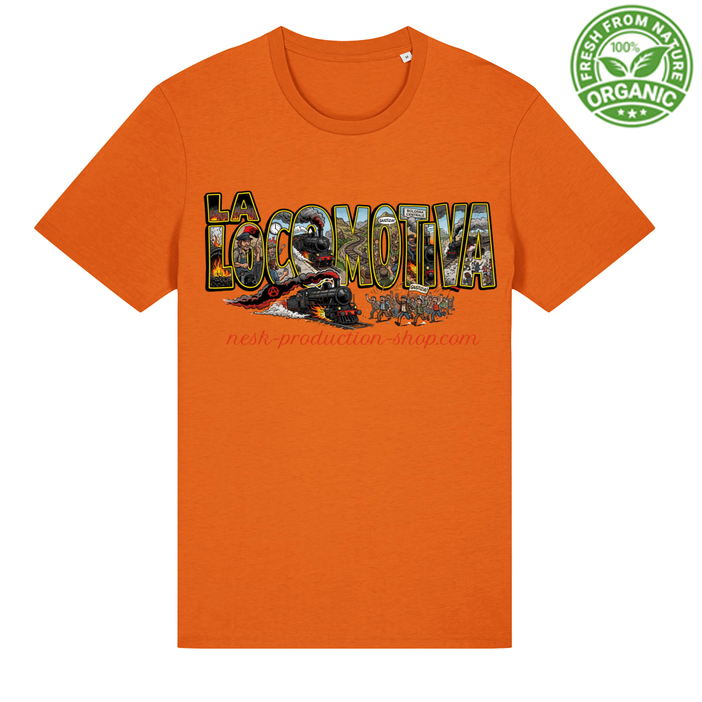 T-Shirt Unisex Organica linea la locomotiva
