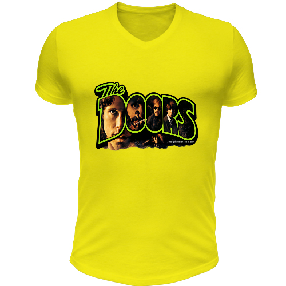 T-Shirt Unisex Scollo V linea Doors
