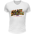 T-Shirt Unisex Scollo V linea black sabbath