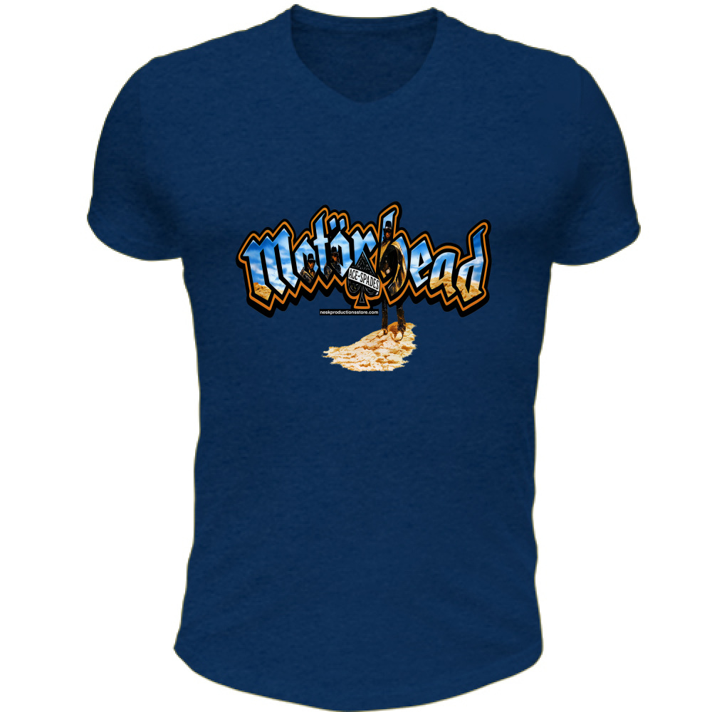 T-Shirt Unisex Scollo V linea Motorhead  A