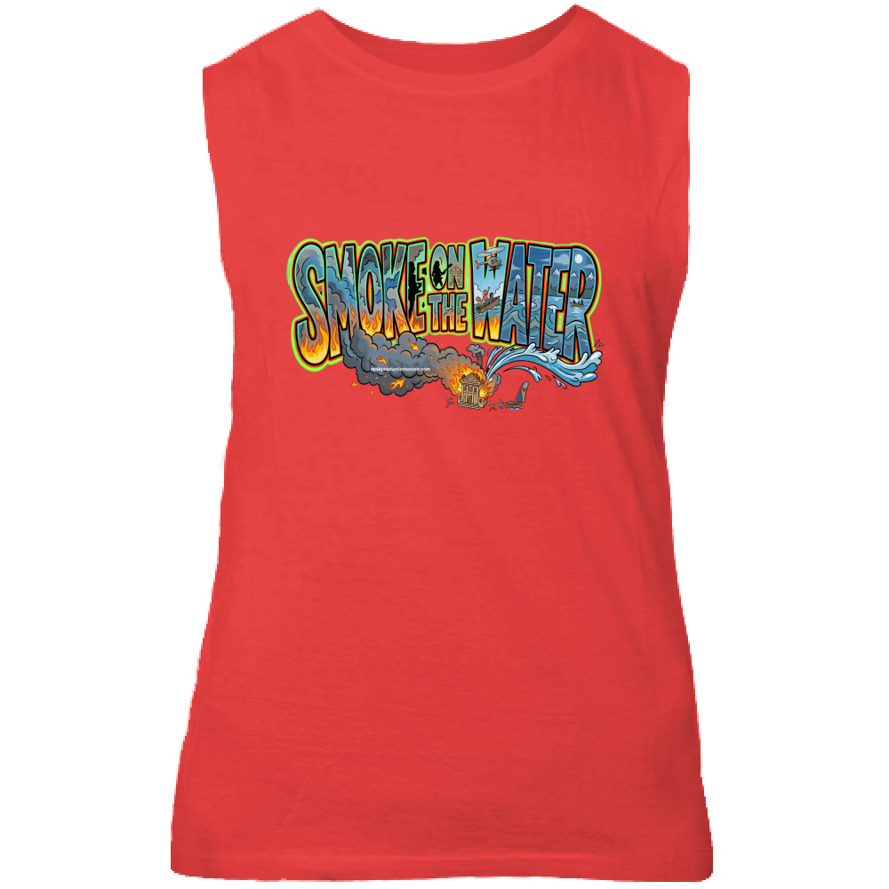 Canotta Unisex linea smoke on the water A