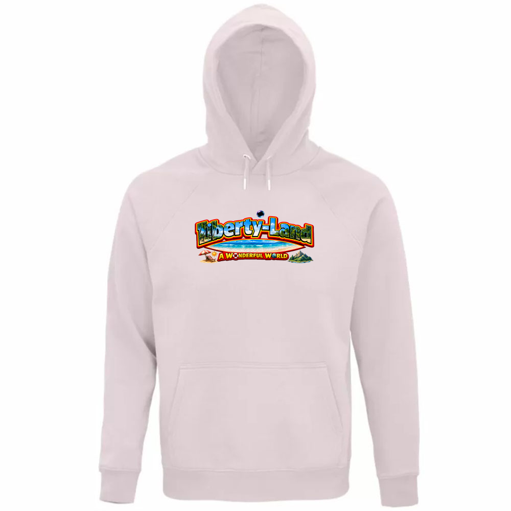 Felpa Organica Unisex Cappuccio t-Shirt Linea Estate