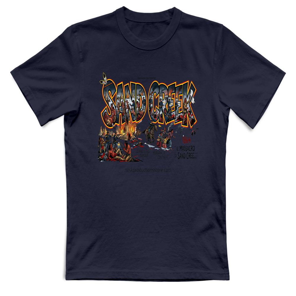 T-Shirt Unisex Large linea Sand Creek 1A