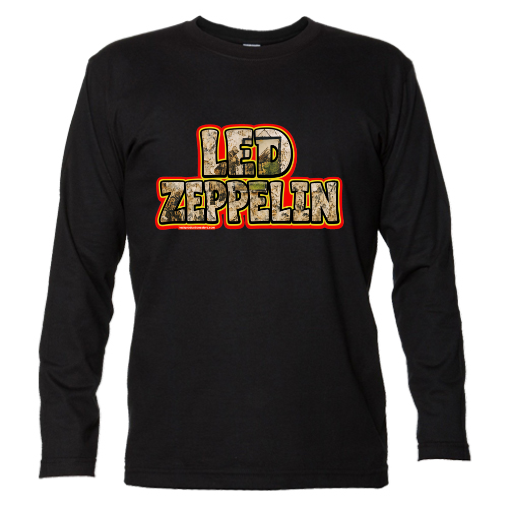 T-Shirt Unisex Manica Lunga linea Led Zeppelin  A