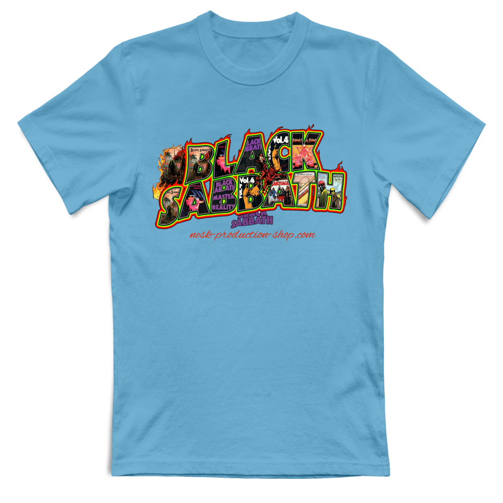 T-Shirt Unisex linea black sabbath