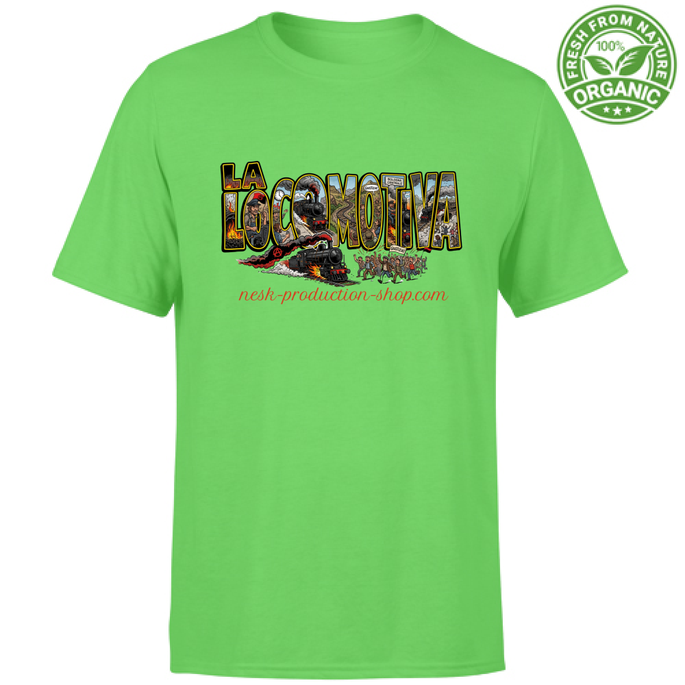 T-Shirt Unisex Organic linea la locomotiva