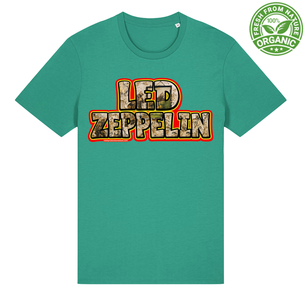 T-Shirt Unisex Organica linea Led Zeppelin  A