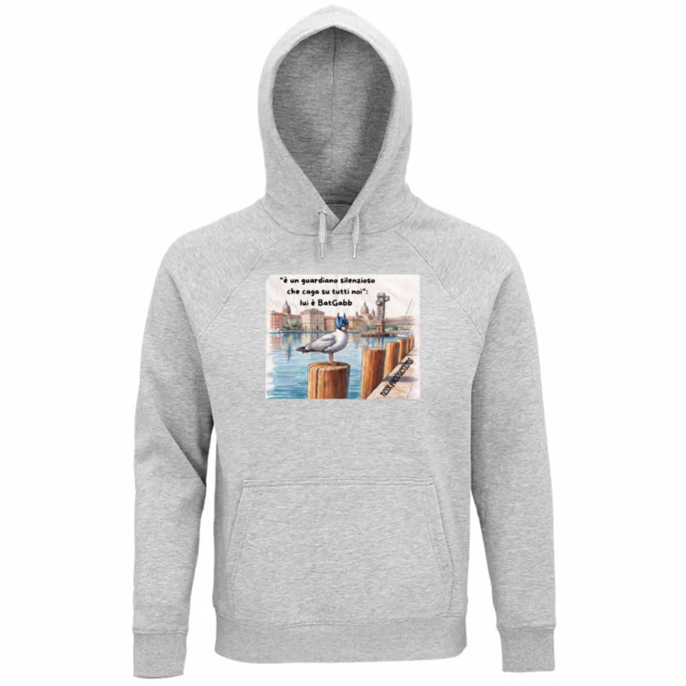 Felpa Organica Unisex Cappuccio T-shirt BatGabb is Back Again