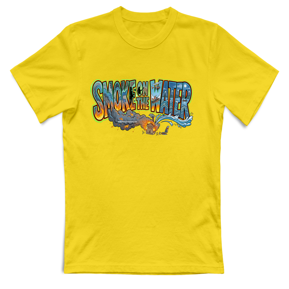 T-Shirt Bambino linea smoke on the water A
