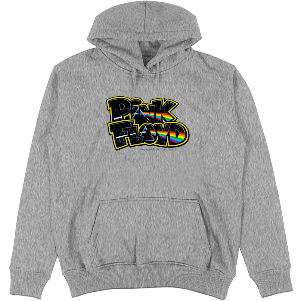 Felpa Unisex con Cappuccio linea Pink Floyd