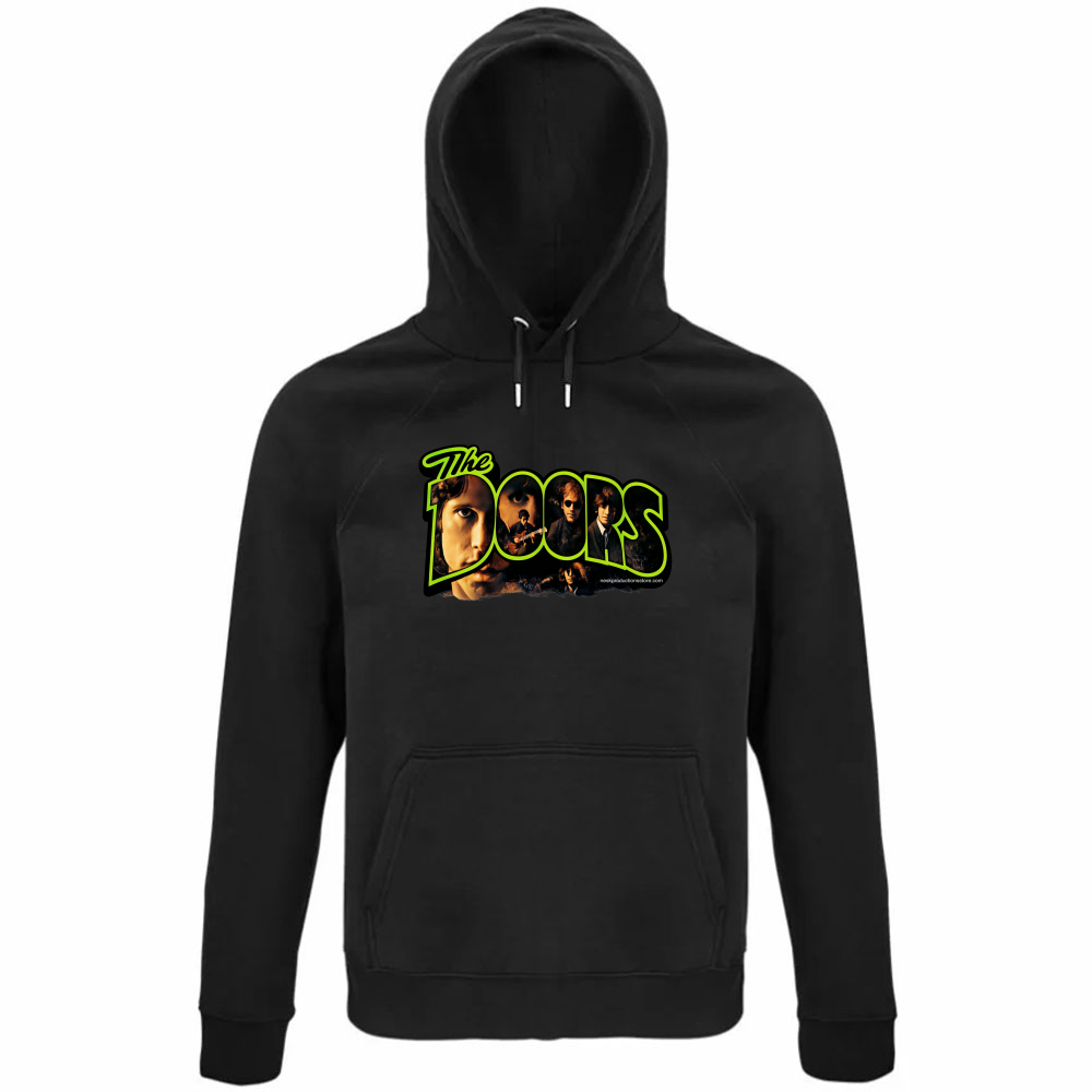 Felpa Organica Unisex Cappuccio linea Doors