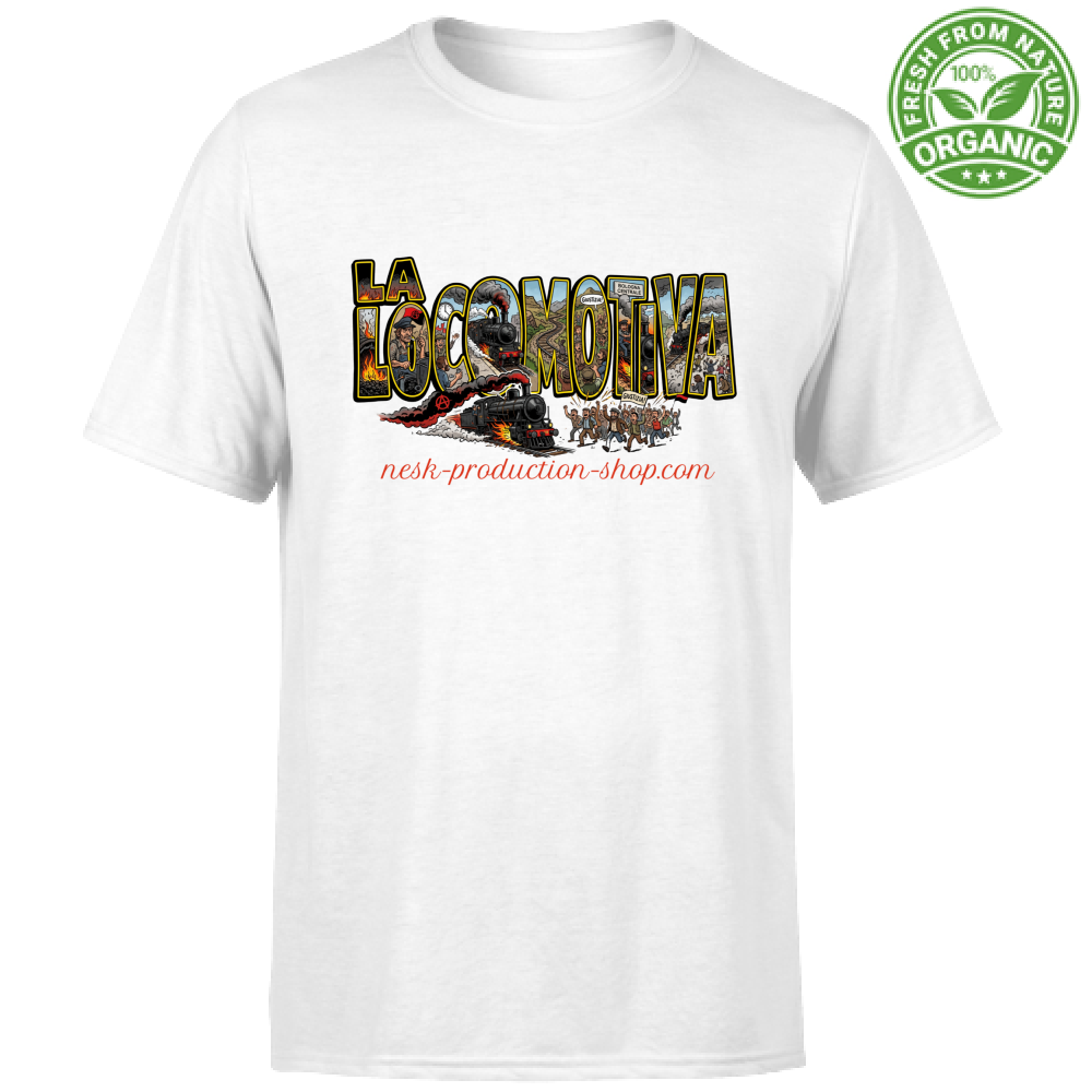 T-Shirt Unisex Organic linea la locomotiva