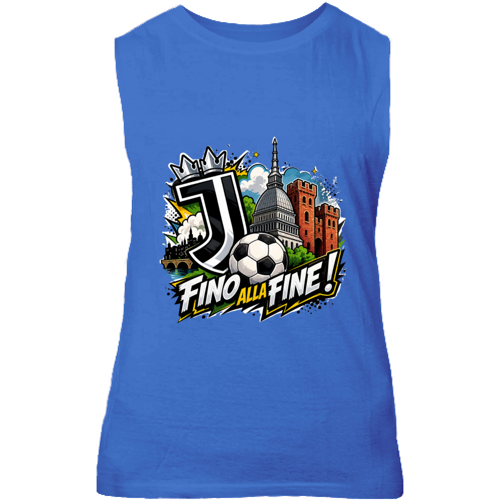 Canotta Unisex linea Juve fino alla fine