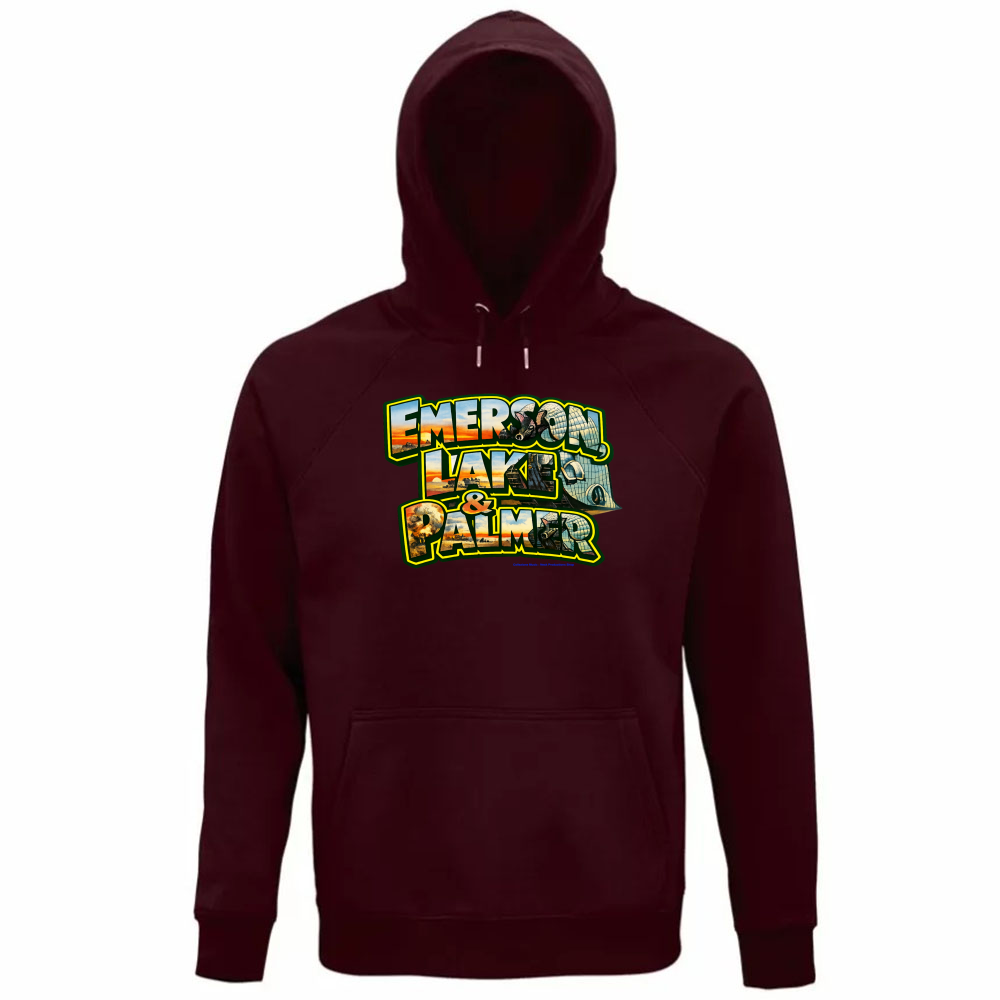Felpa Organica Unisex Cappuccio linea ELP