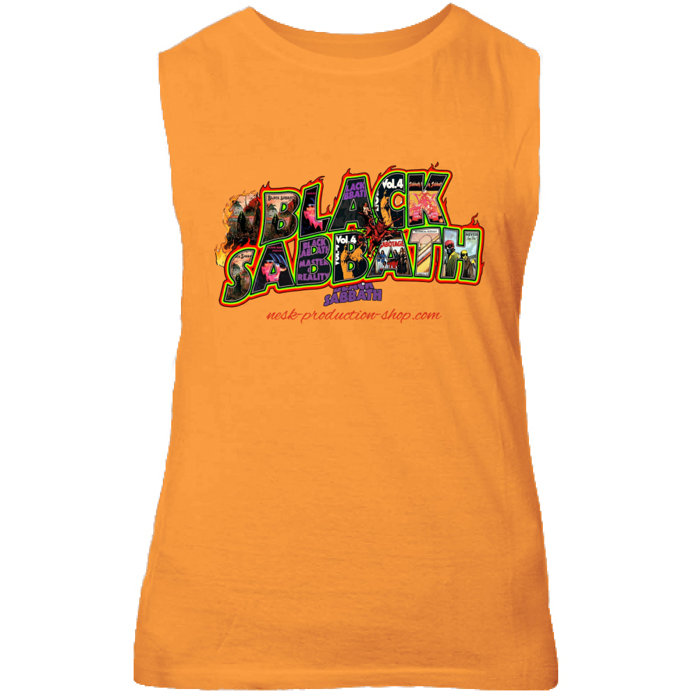 Canotta Unisex linea black sabbath