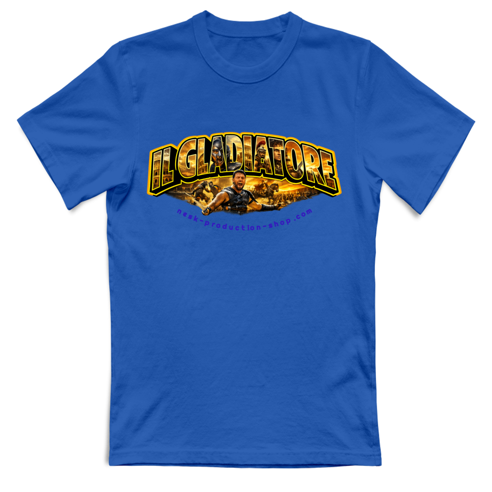 T-Shirt Unisex Large linea gladiatore