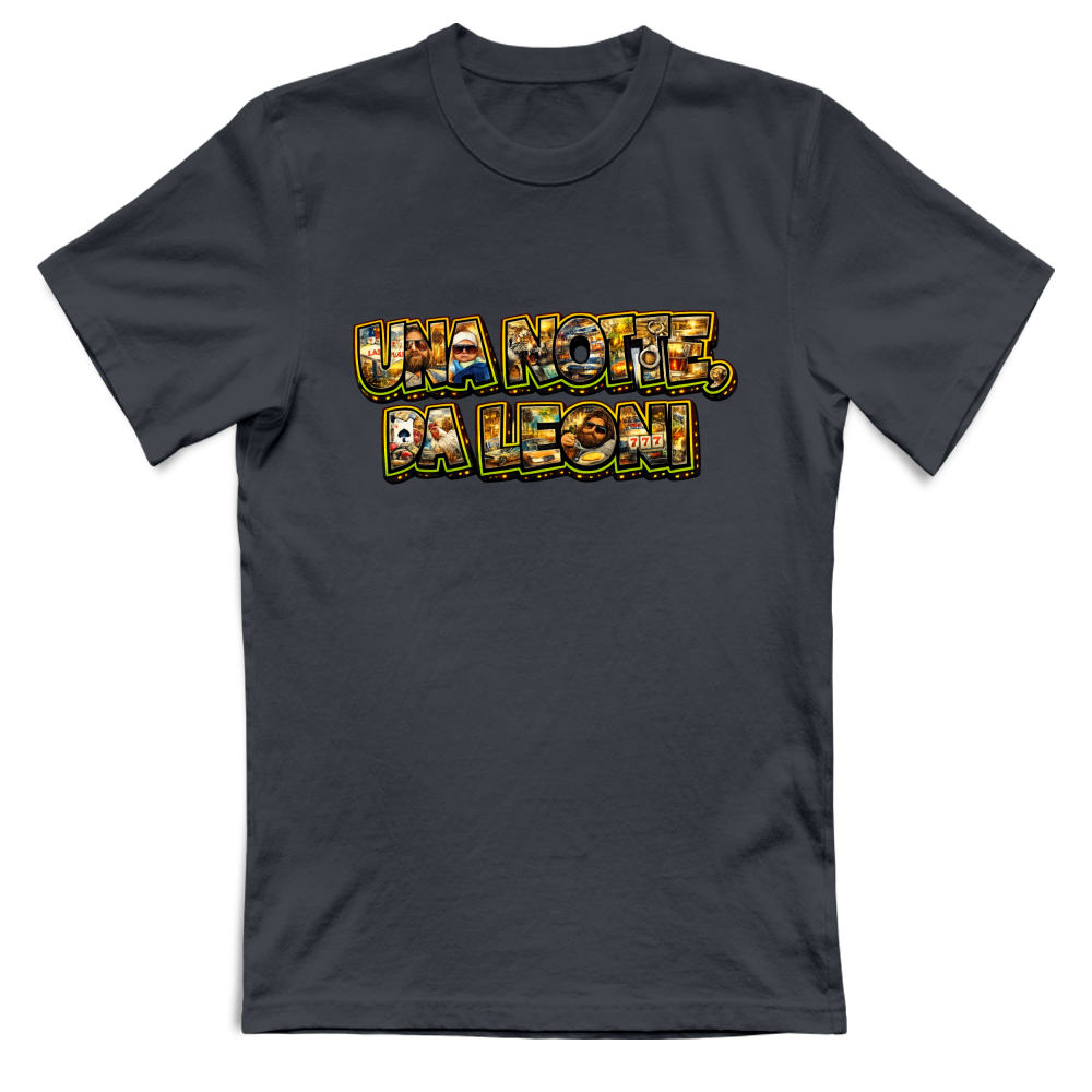 T-Shirt Unisex Maglietta una Notte da Leoni