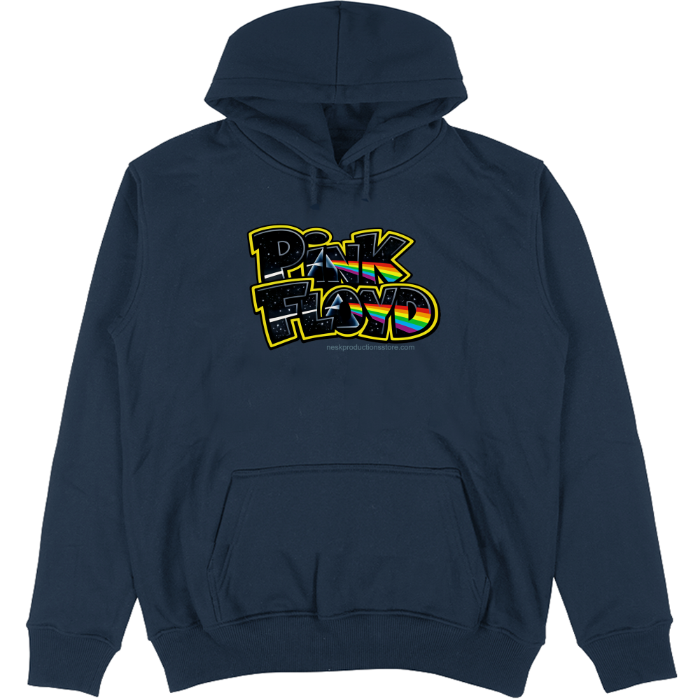 Felpa Unisex con Cappuccio linea Pink Floyd