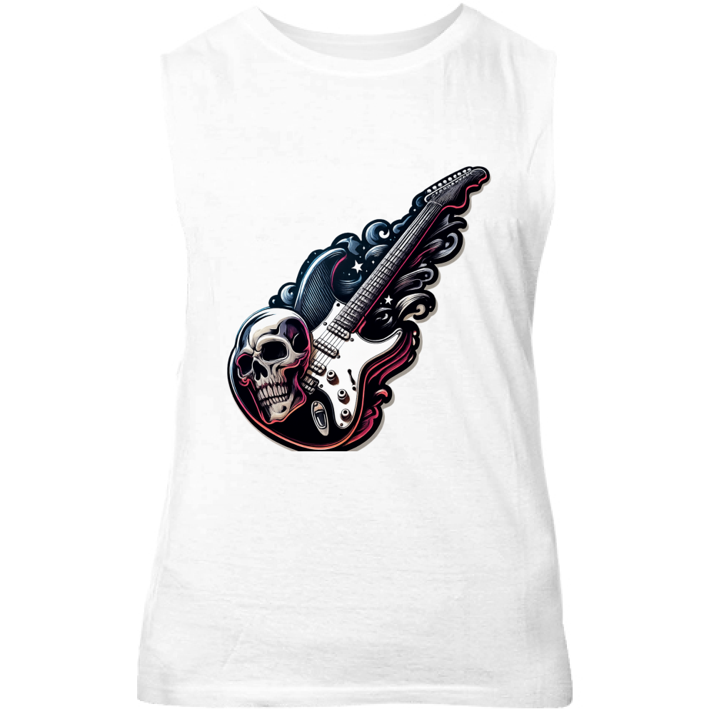 Canotta Unisex linea chitarra rock