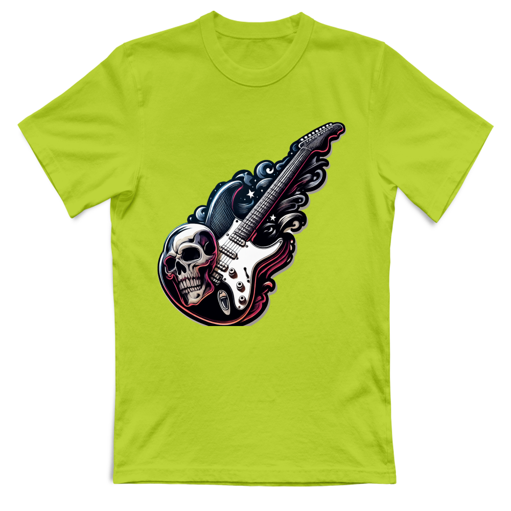 T-Shirt Bambino linea chitarra rock