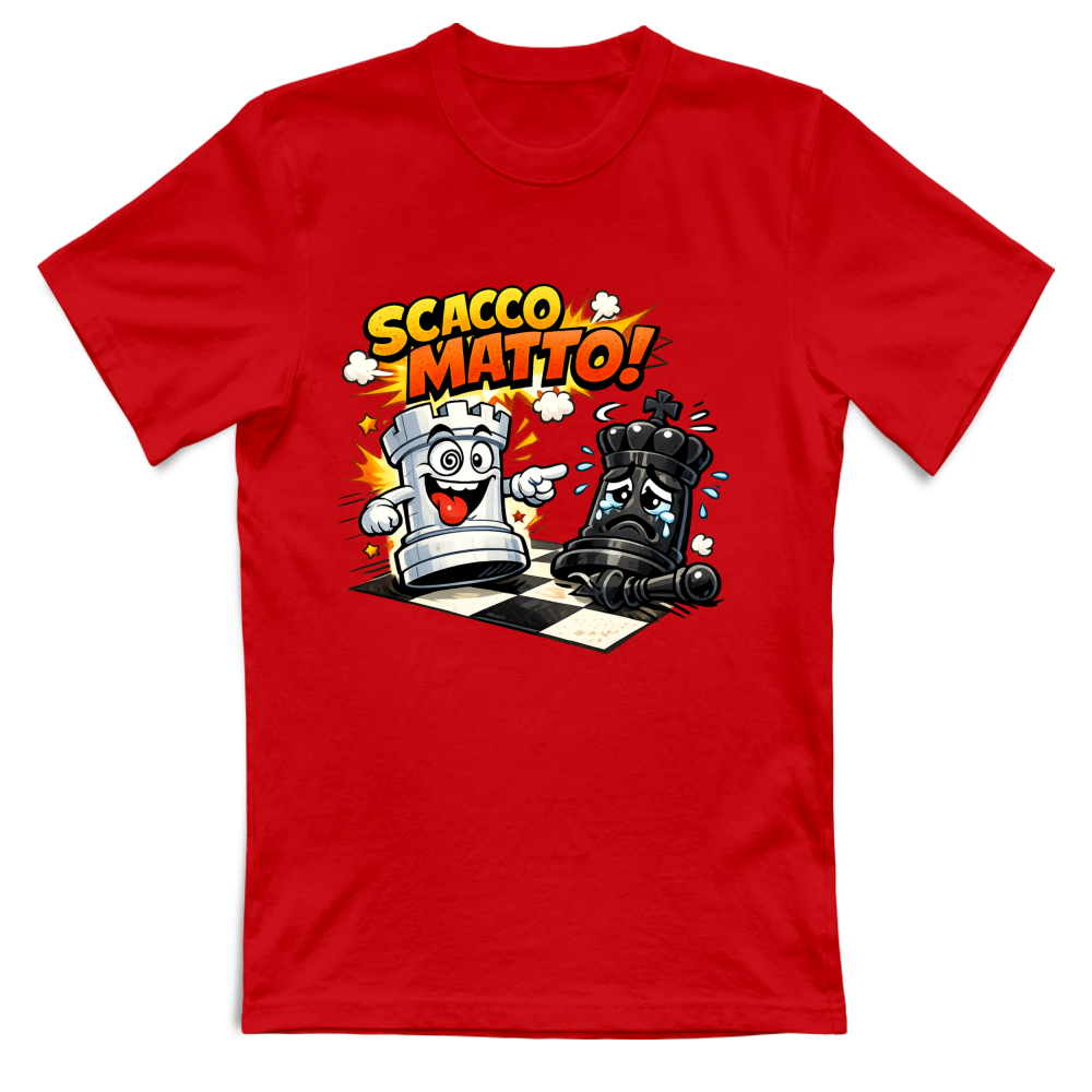 T-Shirt Bambino Linea scaccomatto
