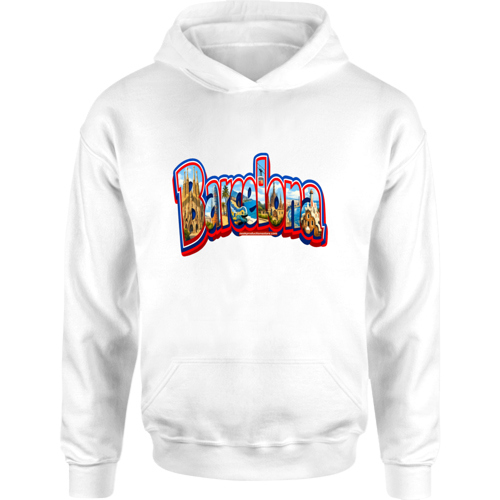 Felpa Bambino con Cappuccio linea Barcellona A