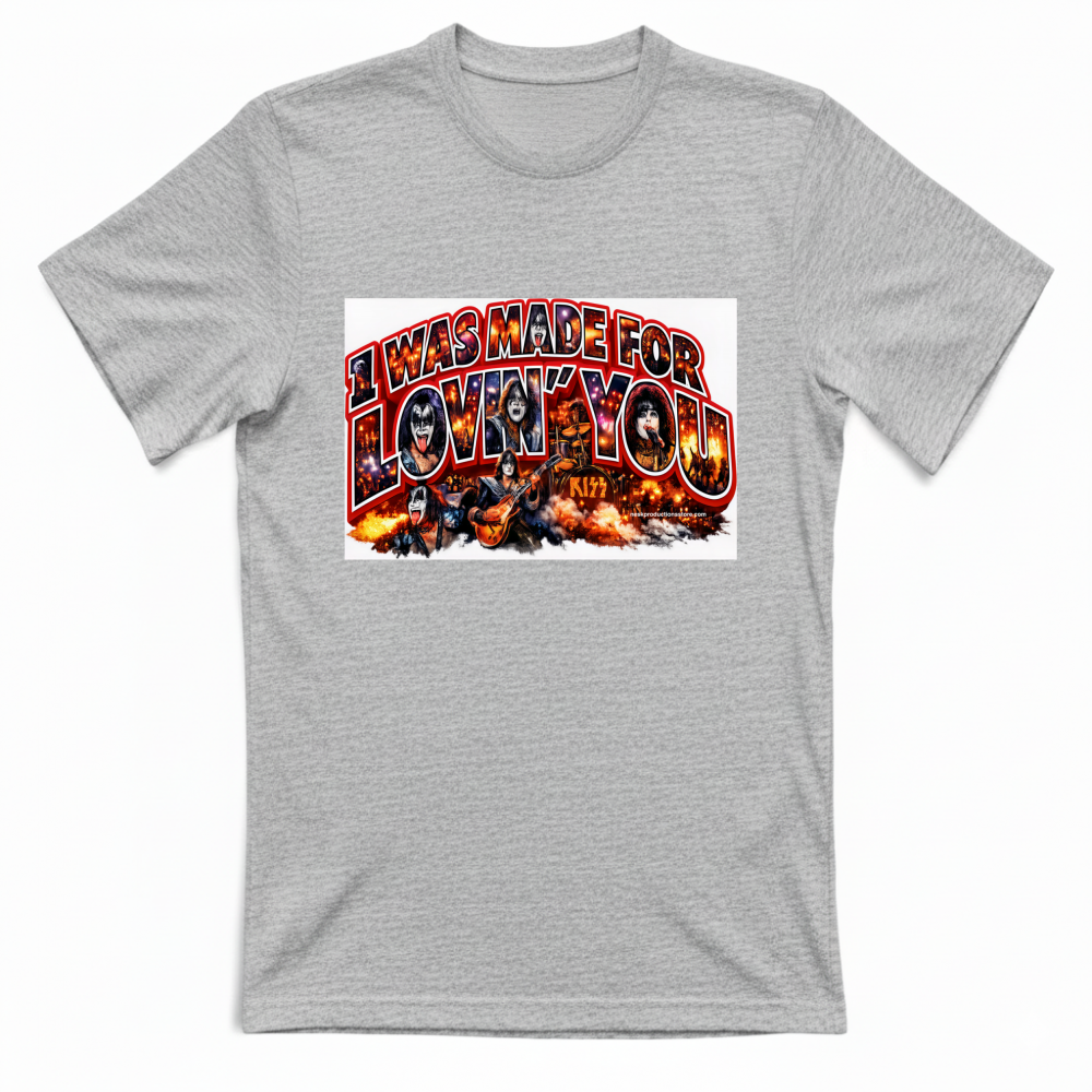 T-Shirt Unisex linea i was made for lovin you 1A