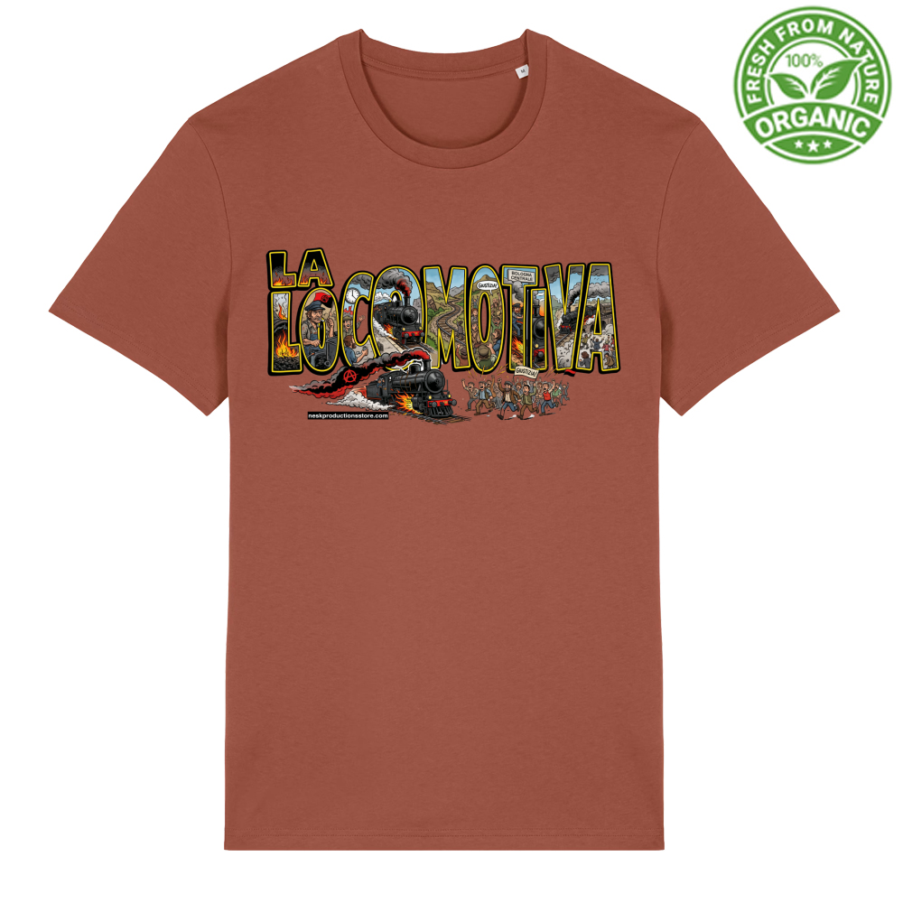 T-Shirt Unisex Organica linea la locomotiva A