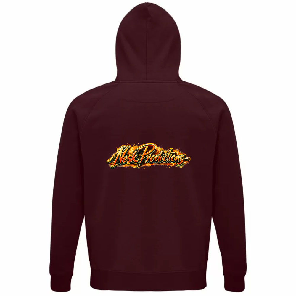 Felpa Organica Unisex Cappuccio t-Shirt Linea Estate