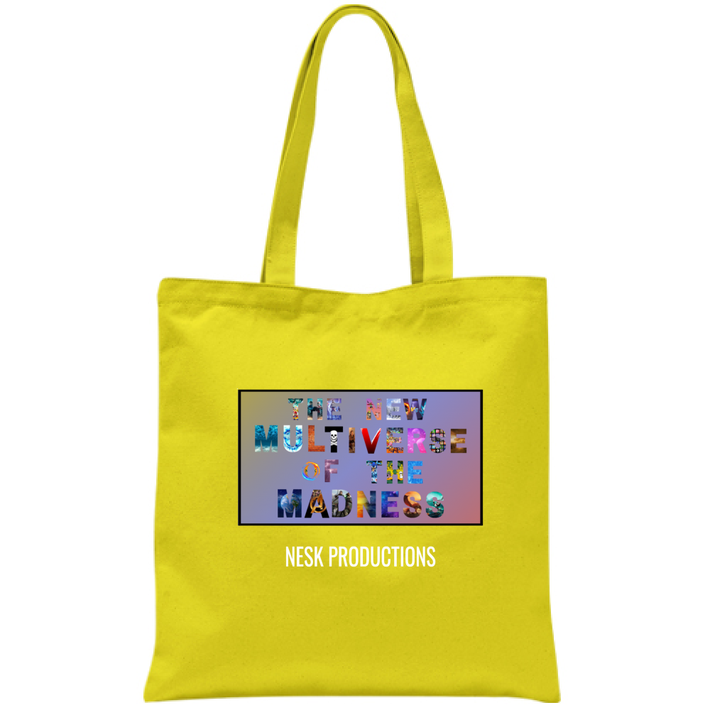 Borsa T-Shirt del Multiverso con Sfondo a Colori