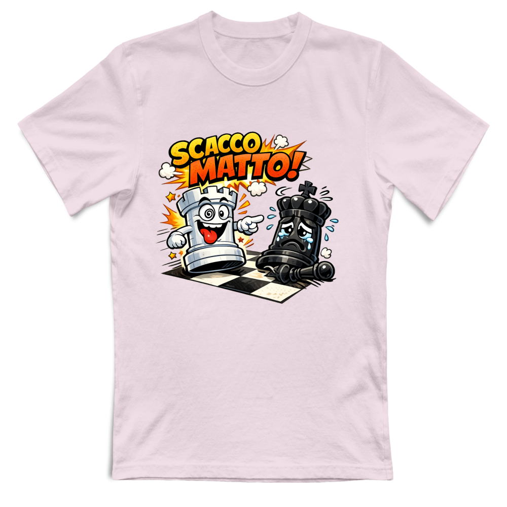 T-Shirt Bambino Linea scaccomatto