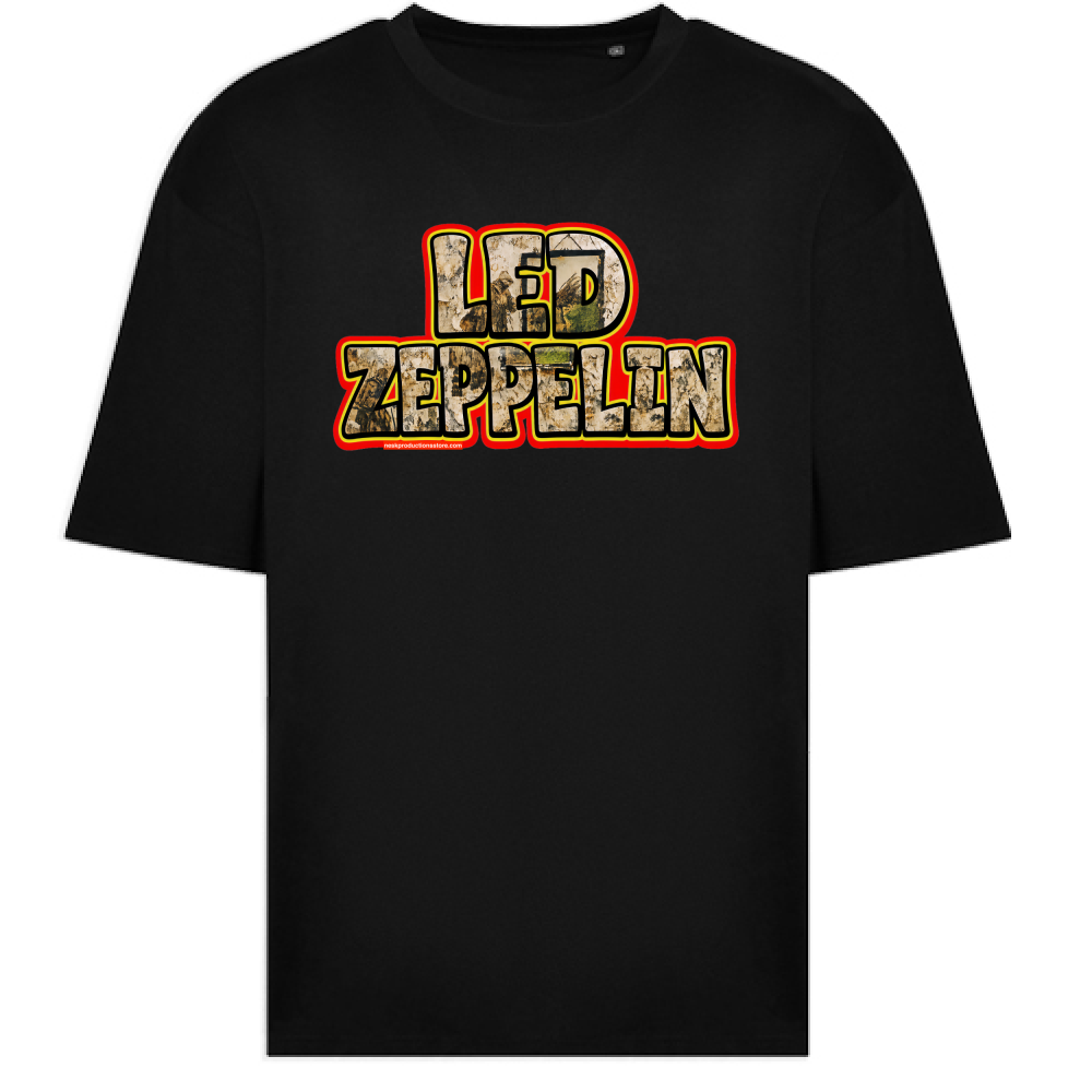 T-Shirt Oversize linea Led Zeppelin  A
