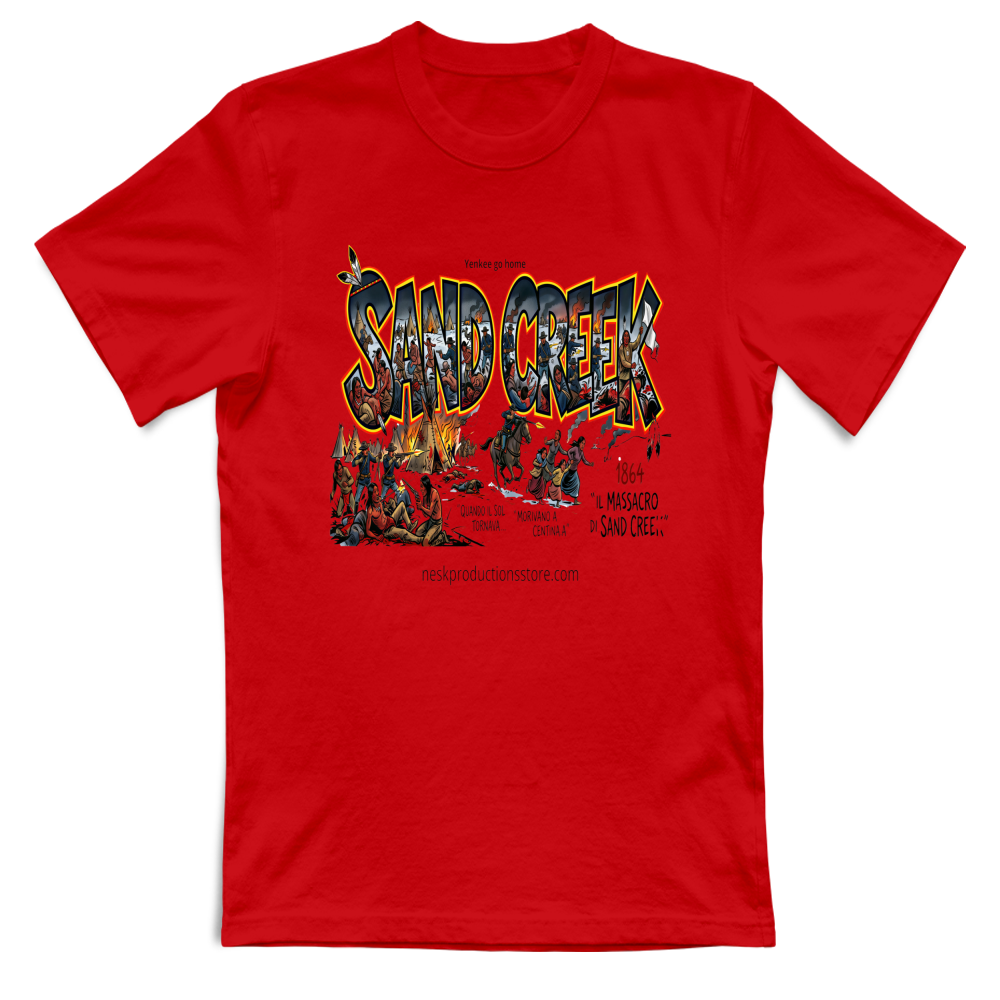 T-Shirt Unisex Large linea Sand Creek 1A