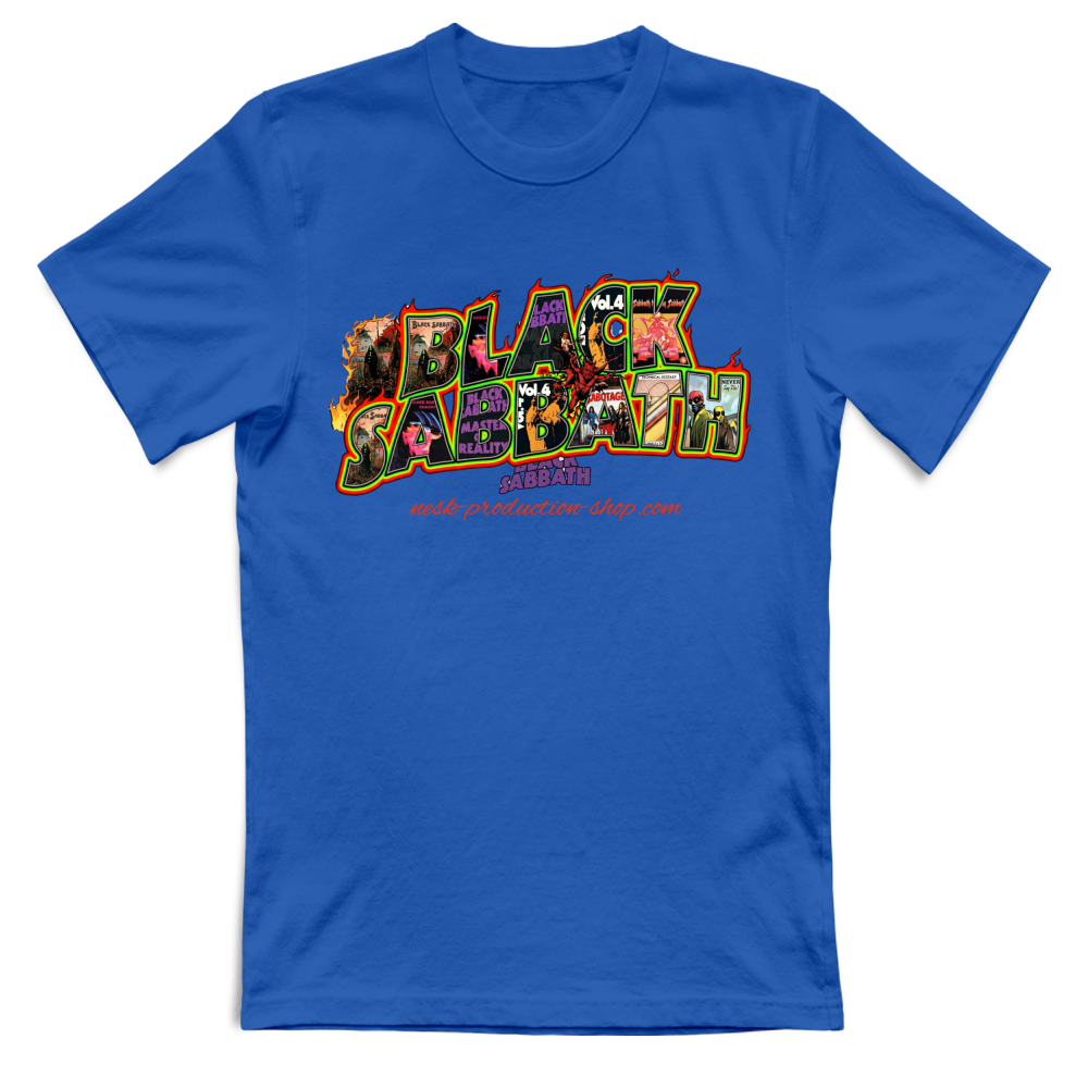 T-Shirt Unisex Large linea black sabbath