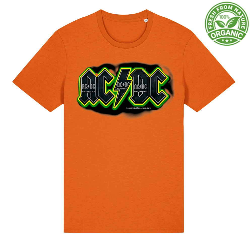 T-Shirt Unisex Organica linea AC/DC   A