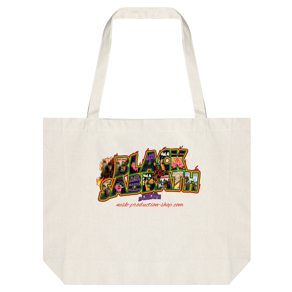 Tote Bag Canapa linea black sabbath