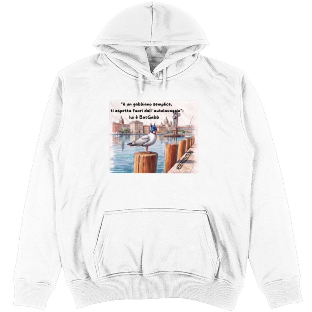 Felpa Unisex con Cappuccio T-Shirt BatGabb Will Returns