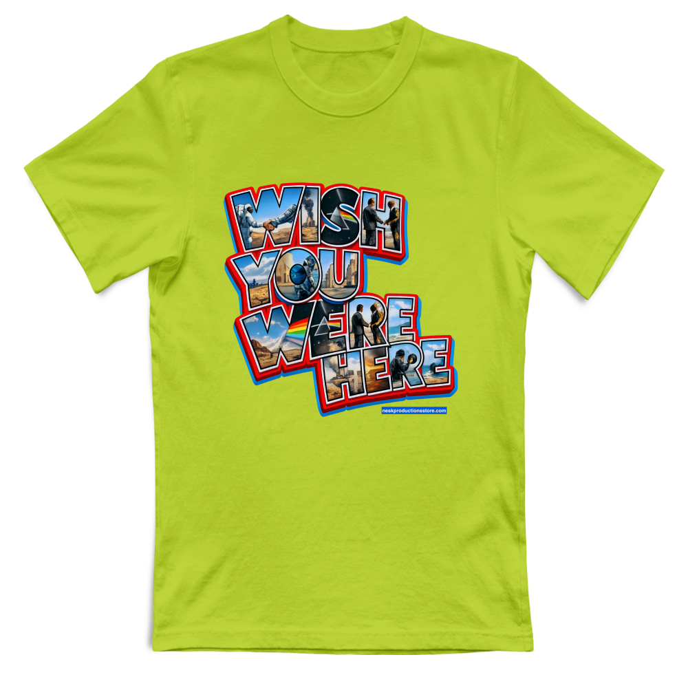 T-Shirt Unisex linea wish you were here A