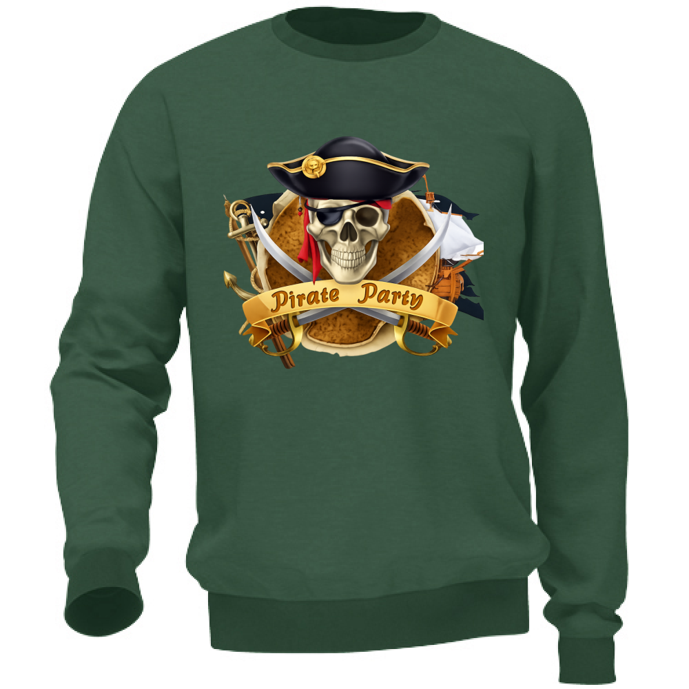 Felpa Unisex linea pirata