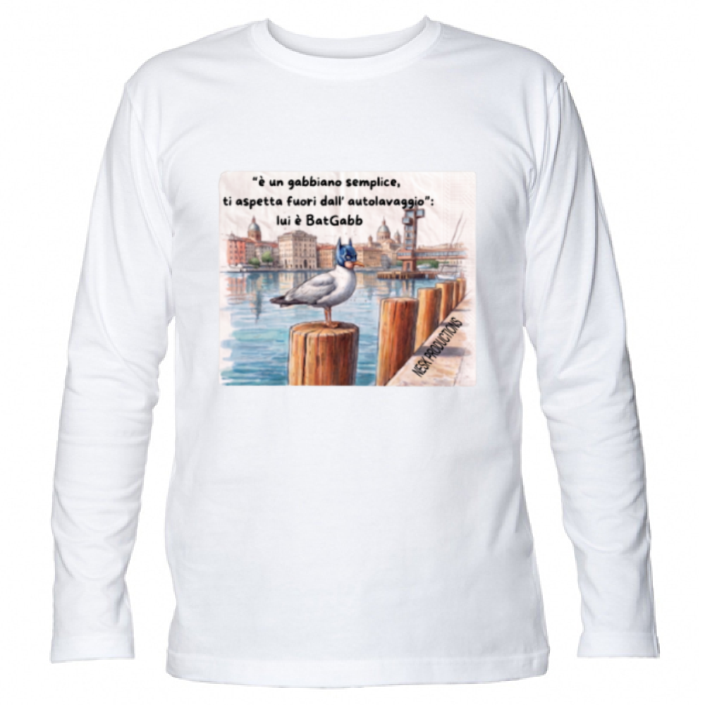 T-Shirt Unisex Manica Lunga T-Shirt BatGabb Will Returns