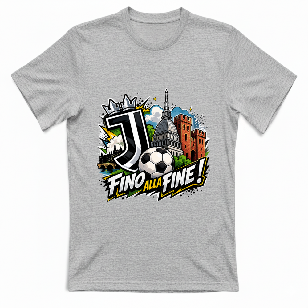 T-Shirt Unisex linea Juve fino alla fine