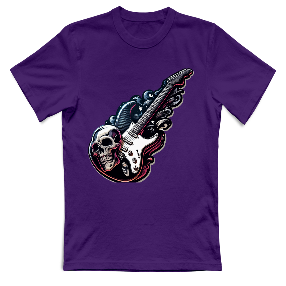 T-Shirt Bambino linea chitarra rock