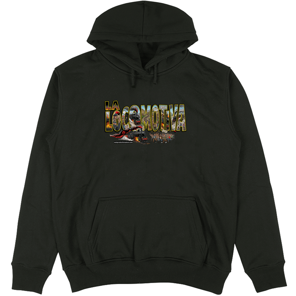 Felpa Unisex con Cappuccio linea la locomotiva A