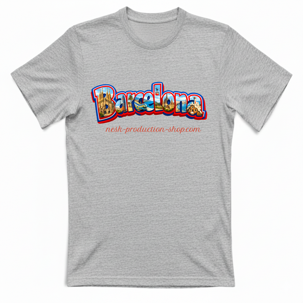 T-Shirt Unisex linea Barcellona
